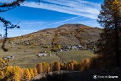 vue sur molines et gaudissard depuis chemin clot henry molines