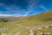 vue sur plateau col malaure en surplomb
