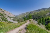 vue sur vallee cristillan depuis sentier de clausis